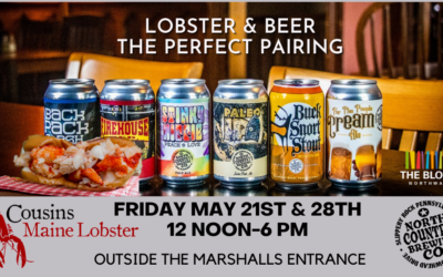 Cousins Maine Lobster and North Country Brewing rolling into The Block Northway