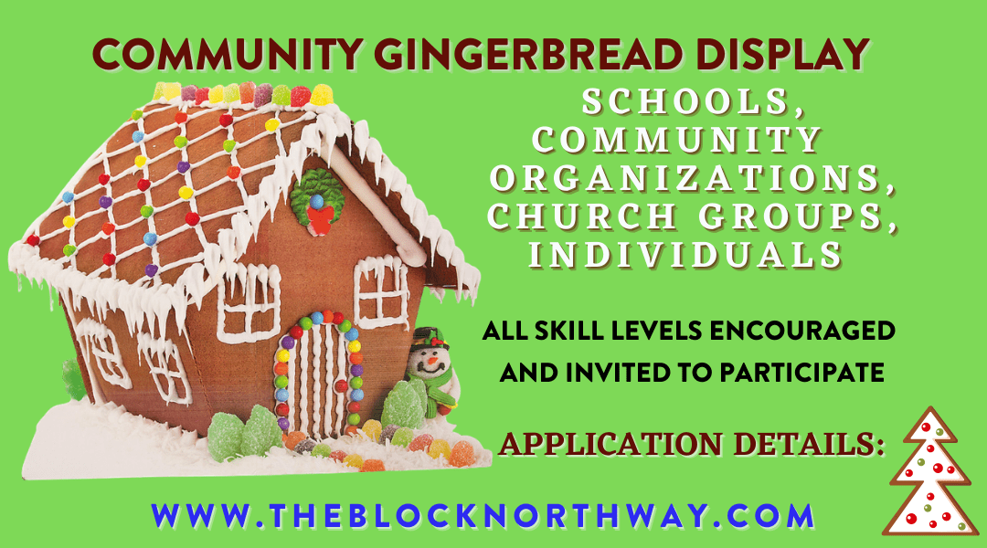Holiday Gingerbread Display planned at The Block Northway