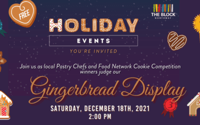 Local Pastry Chef Winners on Food Network to Judge Community Gingerbread Display