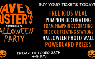 Dave & Buster’s at The Block Northway to hold Halloween Party for Kids.