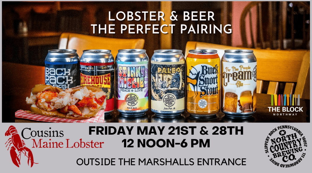 Cousins Maine Lobster and North Country Brewing rolling into The Block Northway