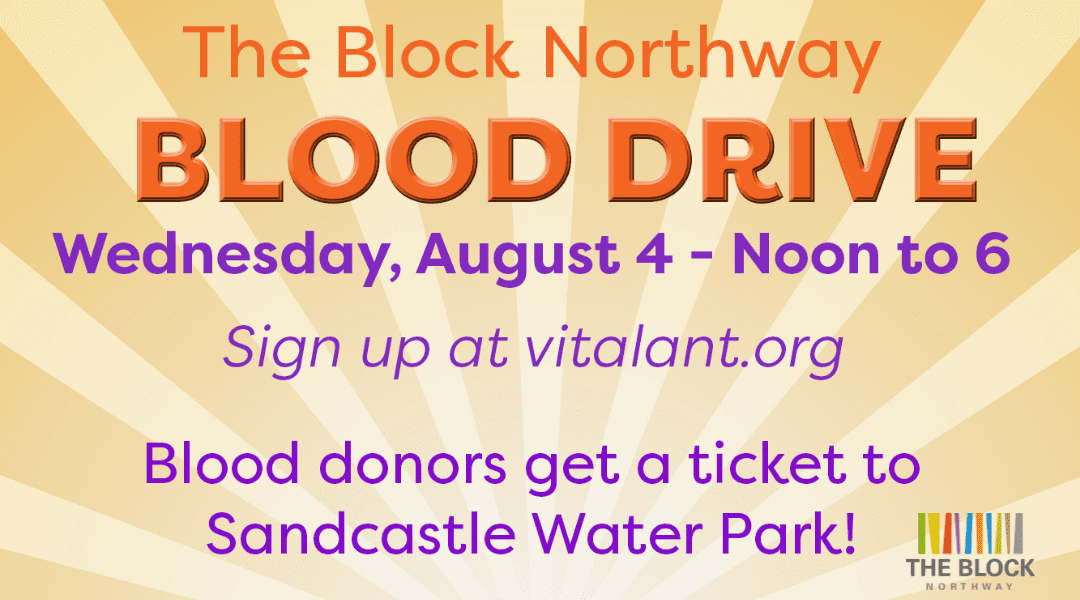 The Block Northway Hosts Blood Drive