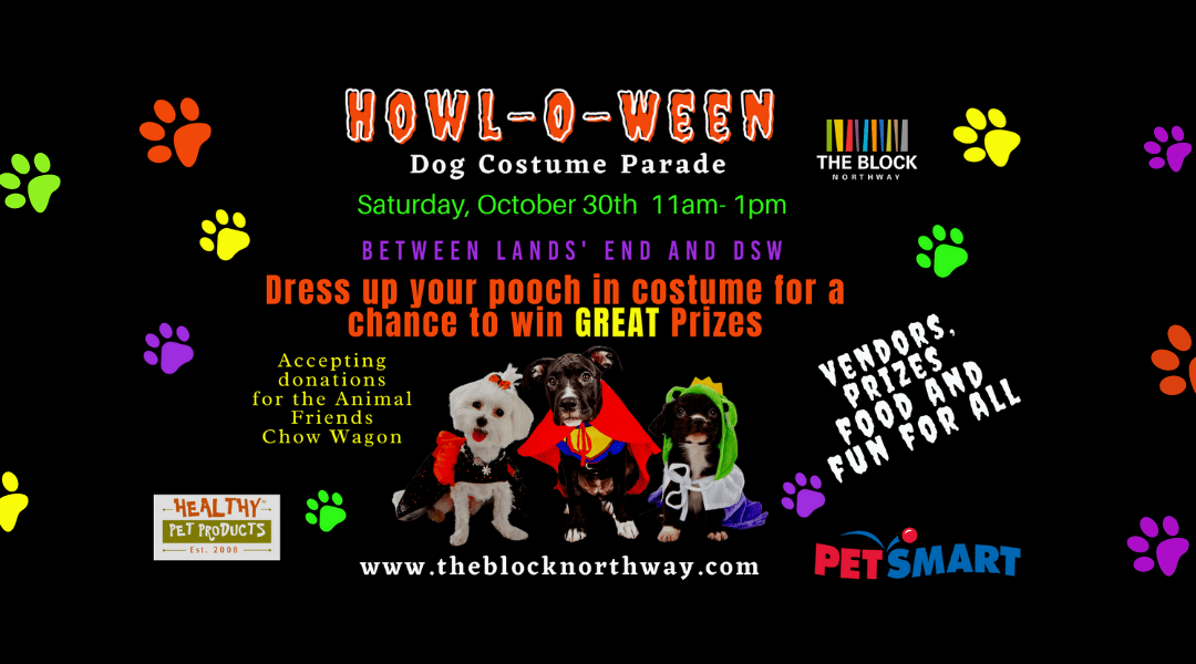 Halloween is going to the Dogs on Saturday, October 30th!